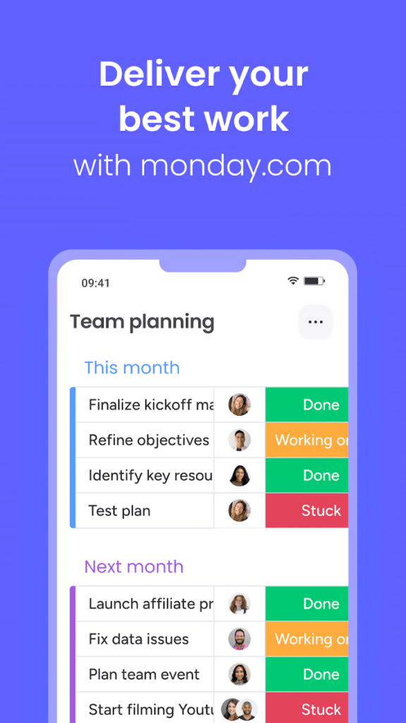 Monday.com: Best Mobile CRM for Project Management