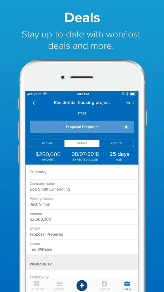 Pipeline CRM: Best Mobile CRM for Closing Deals